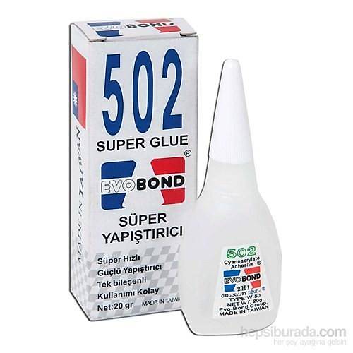 Evo Bond 502 Super Glue Sper Yaptrc (Orjinal) 3426a