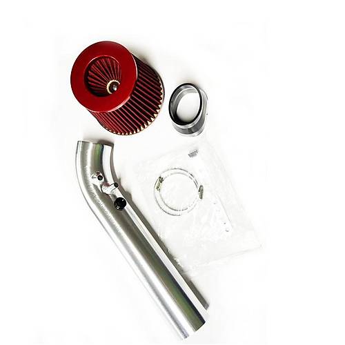76mm Performans Hava Filtre Borusu Kiti Al�minyum Krom Boru+Filtre