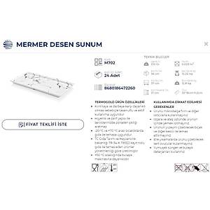 MERMER SUNUM TABA�I PASTANE SUNUM 35x18