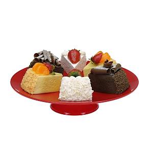 Gastronomi Te�hir Tepsisi Ayakl� Yuvarlak �l��-�250H-80H/mm