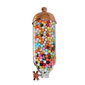 CAM & S�L�ND�R�K PLEKS� KAPAKLI S�LOLAR BAKIR RENK  � 12 Cm x Y 30 Cm