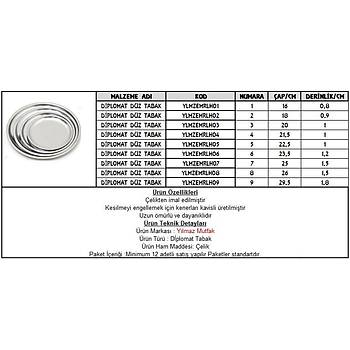 DPLOMAT DZ TABAK 25 CM NO:7