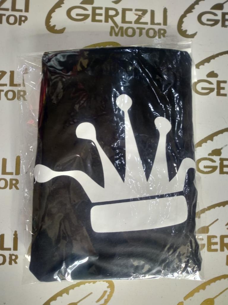 king siyah motosiklet koltuk kilifi yeni model gerezli motor