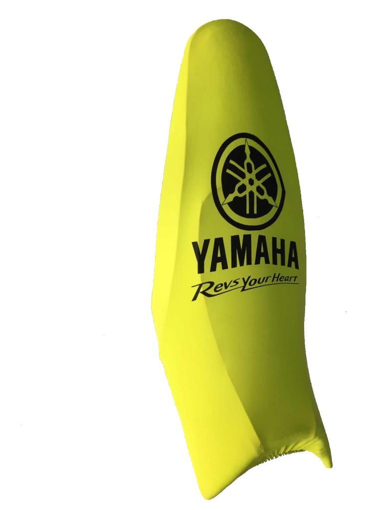 Koltuk Kilifi Yamaha Baskili Sari Siyah Gerezli Motor Koltuk Kilifi Yamaha Baskili Sari Siyah Gerezli Motor