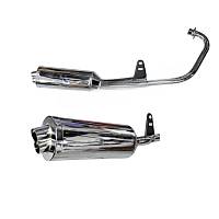 CG Modifiye Zorro Egzoz �ift ��k�� Nikel