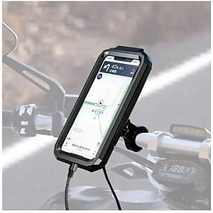 Knmaster TT-900WU Titre�im �nleyicili Usb �arj giri�li Motosiklet Telefon Tutaca��