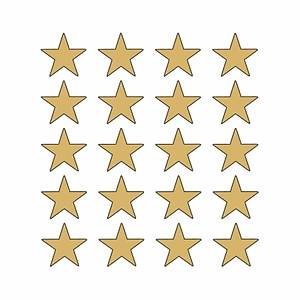 Sakal Sticker Y�ld�z Gold