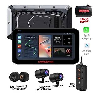 KNMASTER MOTOPLAY 2000 Motosiklet Multimedya Ekran�