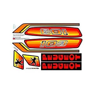 Peugeot 103 Sticker Set