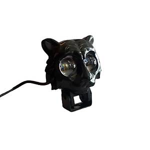 Motosiklet �akarl� Sis Far� Beyaz - Sar� G��l� I��k 1 Adet  8*8 cm