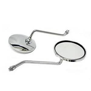 Motosiklet Aynas� Tak�m 10 mm Yuvarlak Nikel