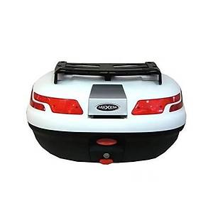 Maxem SL 45 Motosiklet Beyaz Arka �anta Bagajl� 45 LT