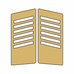 Cg Yan Kapak Sticker Gold