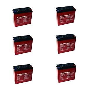 Elektrikli Bisiklet Ak�s� 12-24 Y���T 6 ADET SET