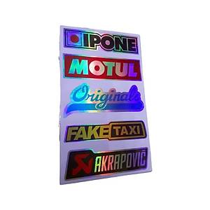 Ipone-Motul Pano Hologram Sticker Seti 30*18 cm