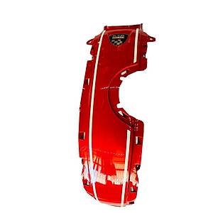 Tvs Apache Rtr 200 E5 Benzin Deposu Orta Grenaj Beyaz - K�rm�z� Etiketli Orijinal