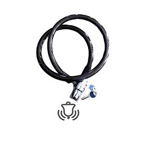 Motosiklet - Bisiklet Alarml� Halat Kilit 22*1500 mm