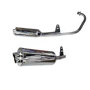 CG Modifiye Zorro Egzoz �ift ��k�� Nikel