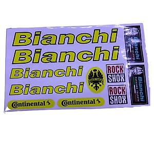 Bianchi Sticker Seti Sar� 