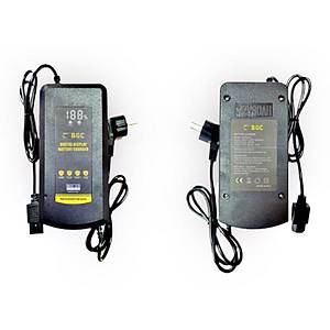 E-Bike �arj Cihaz� 72V 80A Dijital �arj G�stergeli BGC