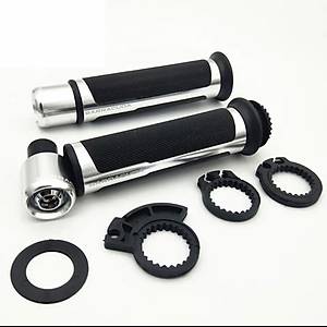 �niversal Motosiklet Elcik - Topuz Seti Nikel