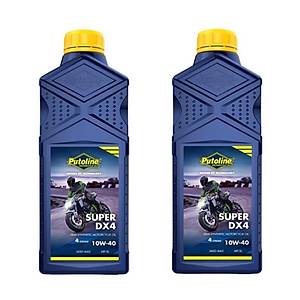 Putoline Super DX4 10W-40 Yar� Sentetik Motosiklet Ya�� 2 Litre