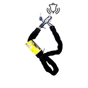 Motosiklet - Bisiklet Alarml� Zincir Kilit 8*1500 mm