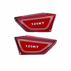 Mondial KT125 Yan Kapak Tak�m� Bordo