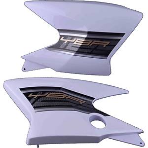 Yamaha Ybr Benzin Depo Grenaj Tak�m� Beyaz