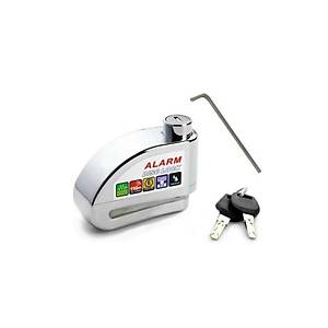 T�m Motosikletlere Uygun Alarml� Disk kilidi Krom