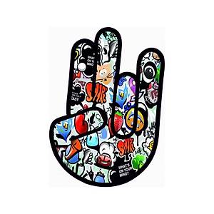 JDM Parmak Hellaflush Model Sticker 10*14 cm