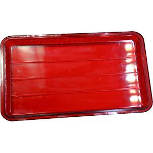 Cg Motosiklet Far Cam� K�rm�z� PVC