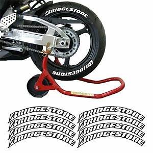 Bridgestone Beyaz 3D Lastik Yanak Yazısı