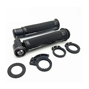 �niversal Motosiklet Elcik - Topuz Seti Siyah