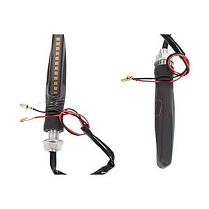 Motosiklet Kayarl� Led Sinyal Tak�m� (2 Adet)  Sar� I��k Orijinal