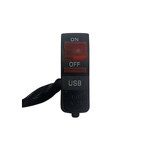 Motosiklet Far a�ma D��mesi Gidon Ba�lant�l� Usb �arj Giri�li