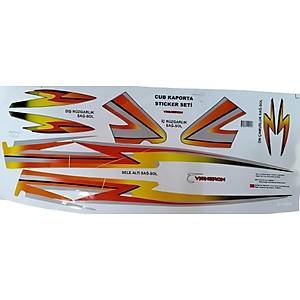 Mondial KH Kaporta Sticker Seti 