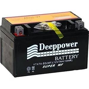12 Volt 7 Amper Motosiklet Ak�s� DEEPPOWER