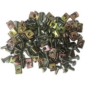 Motosiklet Kaporta Vidas� Klips Seti 100 l� SET 4.8 X 16 MM