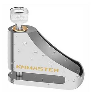 Knmaster Motosiklet Paslanmaz �elik Disk Kilidi G�m�� Gri