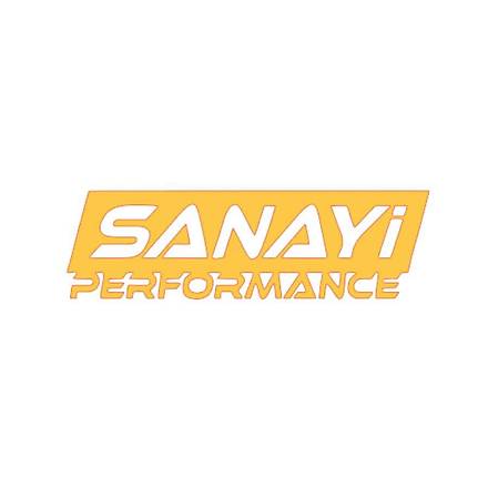 Sanayi Performance Sticker Gold 20CM X 6CM