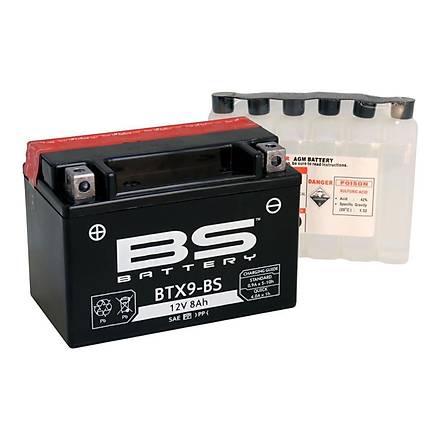 Bs-Battery Btx9-Bs 12V 8Ah 120Cca Agm Bakmsz Motosiklet Aks