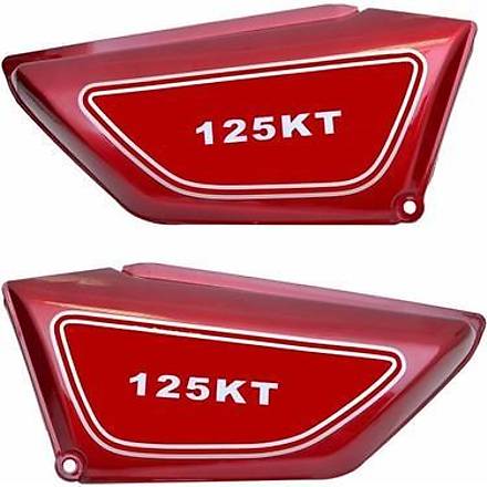 Mondial KT 125 Yan Kapak Takm Krmz Yazl