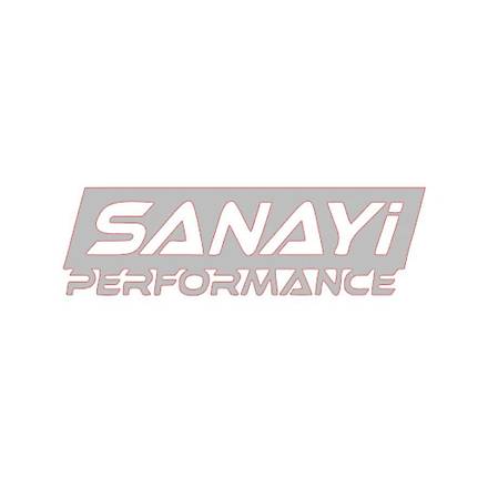 Sanayi Performance Sticker Nikel 20CM X 6CM