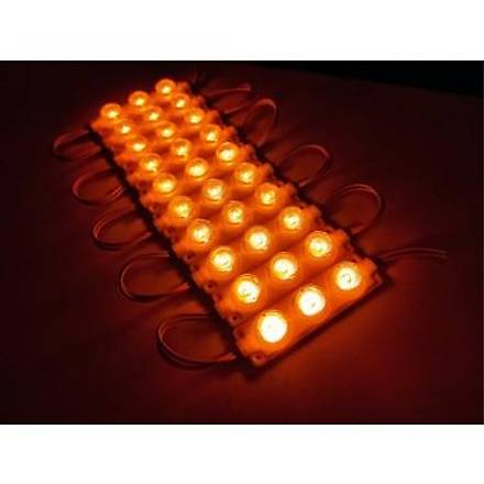 Parmak Led 10 Lu Set Amber Sar� 12 Volt