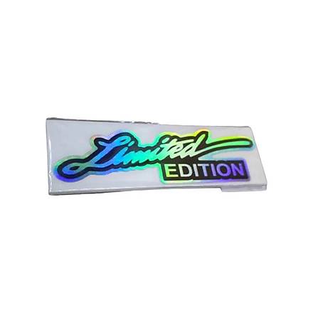 Limited Edition Hologram Sticker 13*3 cm