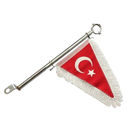 Motosiklet gen Bayrak Nikel Direkli (Makam Bayra)