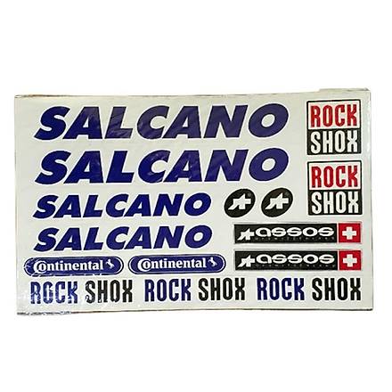 Salcano Sticker Seti Mavi 