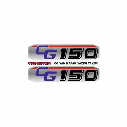 CG 150 Yan Kapak Yaz Takm Yaptrma
