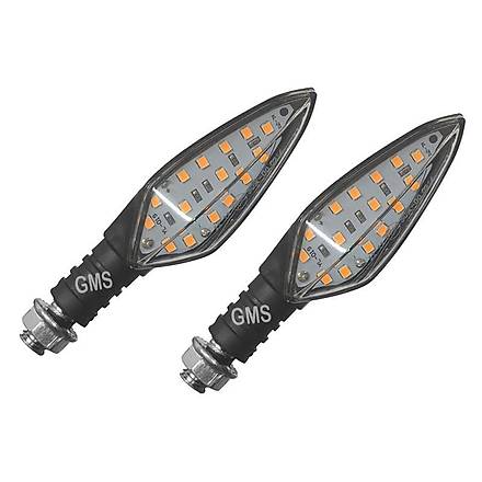 Motosiklet Sinyal Takm gen Ledli niversal Sar Ik